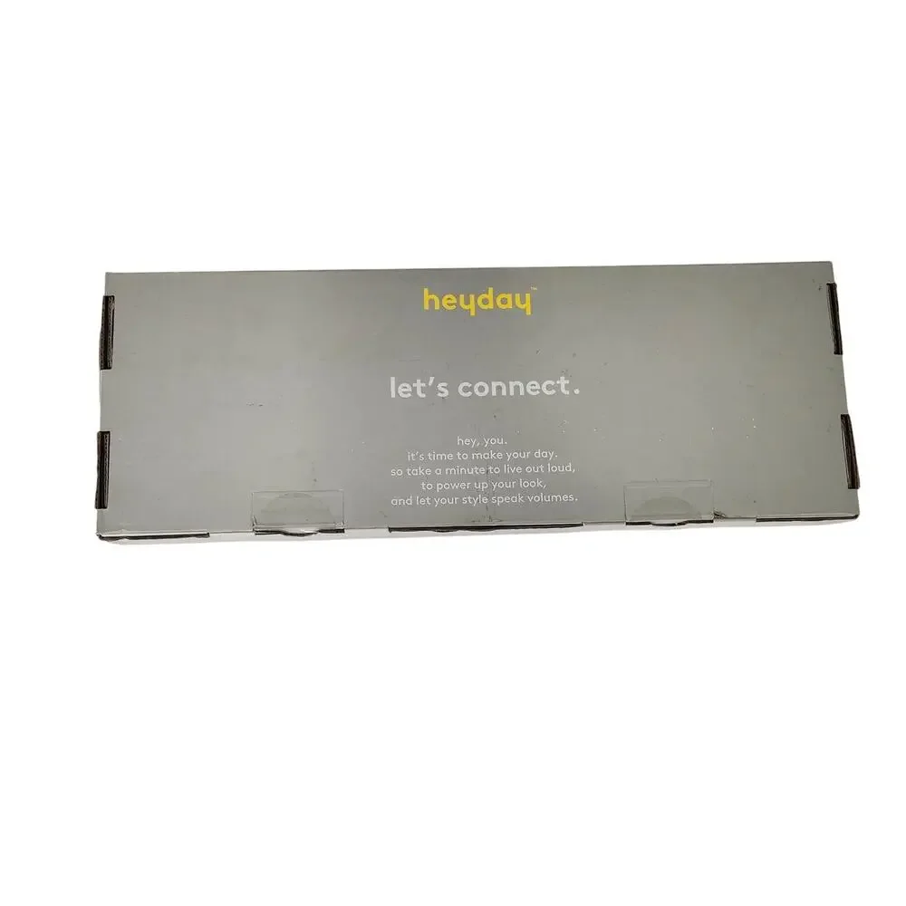 Heyday Bluetooth Wireless Keyboard Multi-Device USB Dongle Midnight Blue Quiet